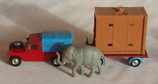 Elefant Cage Land Rover + Trailer Chipperfields Circus Corgi Gift Set 19
