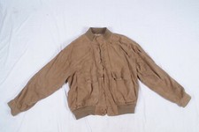 Montes Herrenjacke Leder Braun