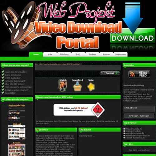 Video download portal - video,