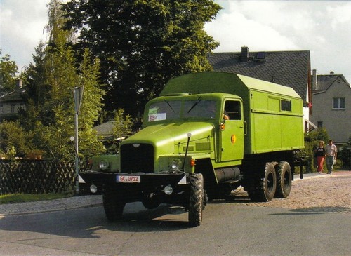 Ansichtskarte lkw ifa 2 - ifa, g5-2