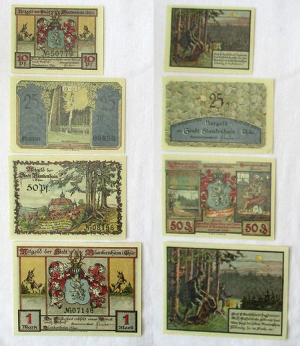 Banknoten notgeld stadt - 4,