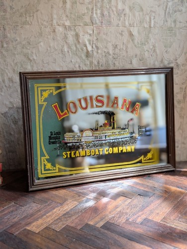 Vintage louisiana steamboat - louisiana,