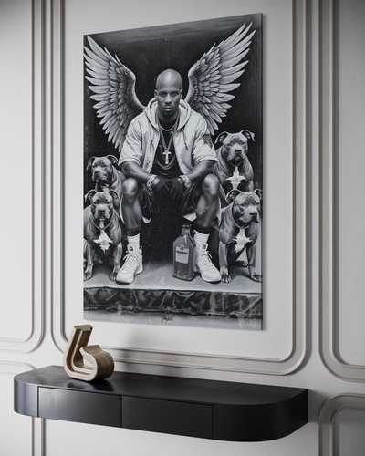 Dmx leinwand bild abstrakt - bild,