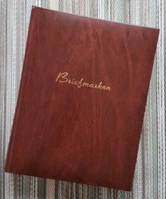 Briefmarkenalbum Einsteckbuch 60 weisse Seiten wattierter Einband A4