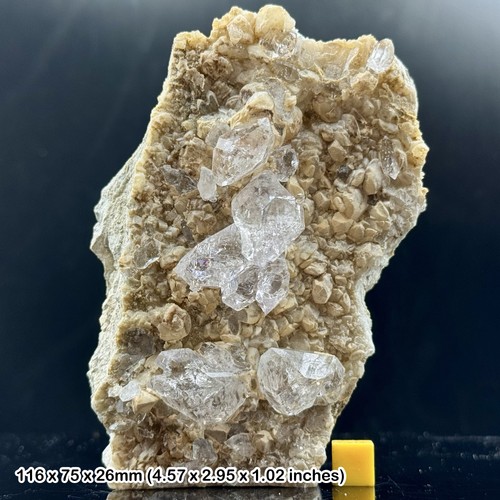 Seltener herkimer diamant - herkimer,