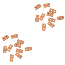  2 Count Modellbau Mauersteine Ziegelsteine Mini Ziegelspielzeug Sandtischmodell