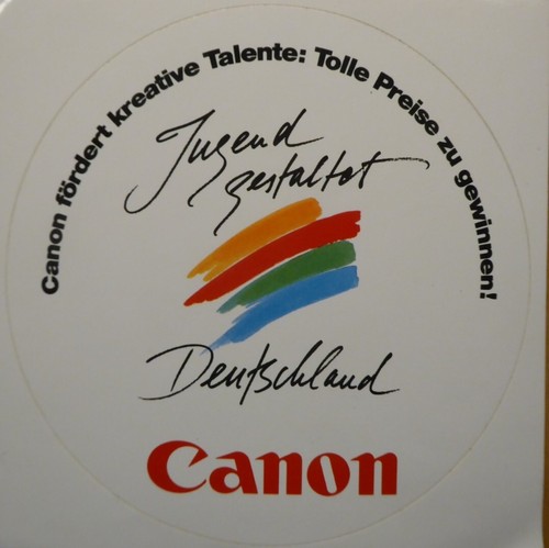 Aufkleber canon deutschland - aufkleber,