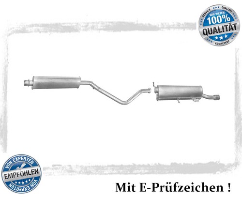 Auspuffanlage für peugeot 307 - auspuffanlage,