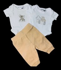 Früher Set Gr.50/56 Baumwolle schupfhose  body set  Babymode outfit
