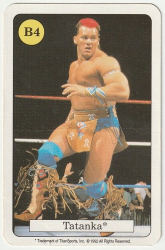 Tatanka 1992 amigo wwf - tatanka,