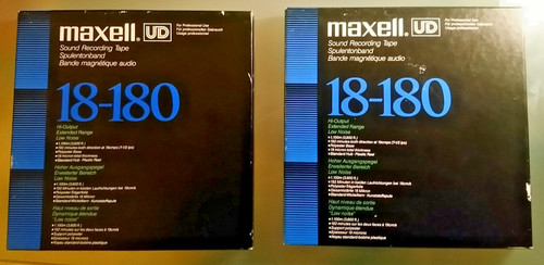 Maxell 180 spulentonband - maxell, ud