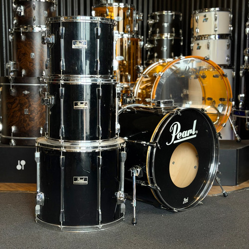 Pearl export black schlagzeug - export,