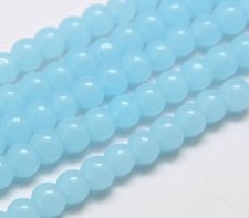 Jade Perlen 6/8/10mm Kugel Halbedelstein Schmuck Design