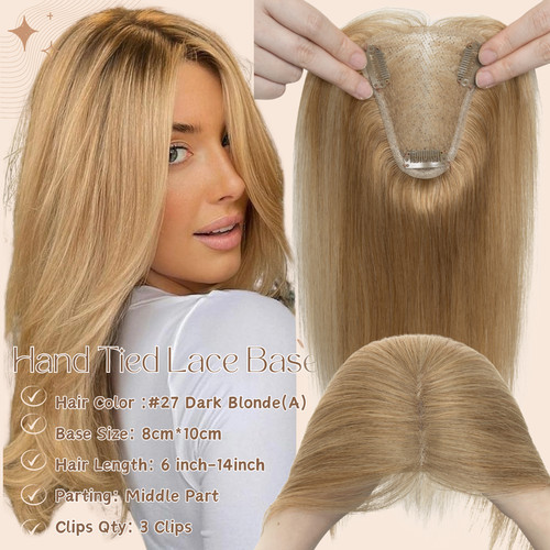 Damen echthaar topper - damen,