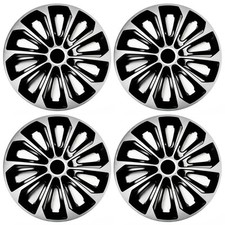 4x Radkappen Radblenden Radzierblenden Strong Duocolor 15 Zoll Set für Fiat