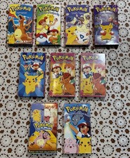 Vintage Pokemon 90s VHS X9 Lot