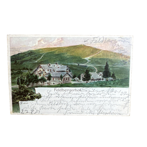 Postkarte feldberg - postkarte,