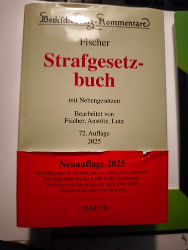Stgb kommentar fischer - kommentar,