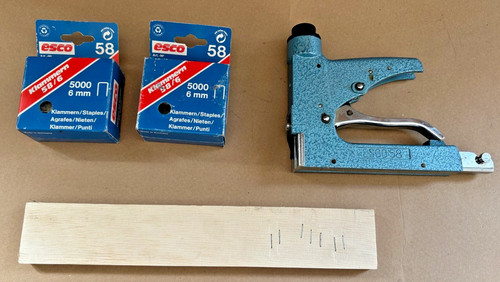 Esco tacker mit klammern - 58,