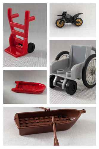 Lego rollstuhl fahrräder - lego,