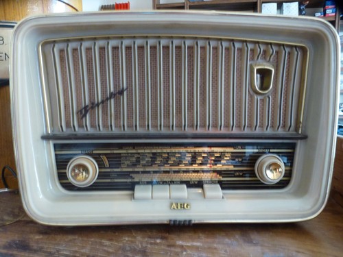 Aeg bimby röhrenradio - aeg,