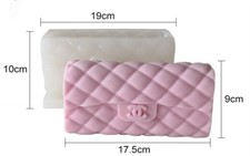 Silikonform Gießform Kerzenform Tasche Chanel Keraflott