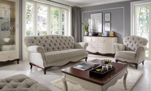 Wohnzimmer komplett 4tlg sofas - wohnzimmer,