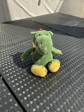 rar:  KliKlaKlecks Drache Sigiki Plüsch Etikett ca. 30cm grün Top