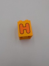 1x Lego Duplo Motiv Bau Stein