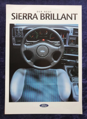 Ford sierra brillant prospekt - ford,