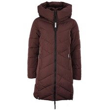 Khujo Damen Jacke Mantel Darka rot 1206CO243 628 burgundy red