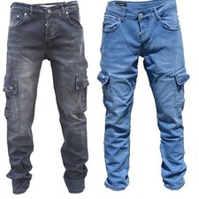 Herren Cargo Jeans Regular