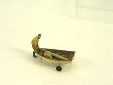 Segelboot Optimist zu Wasser lassen -  Artitec HO Fertigmodell 1:87 - 387582  #E