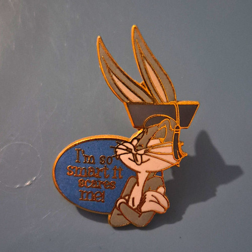 Bugs bunny emaille - bunny, anstecker