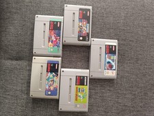 Nintendo SNES, Super Nintendo - 5 Spiele Set