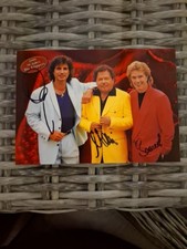 Autogrammkarte handsigniert