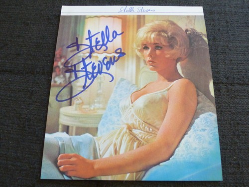 Stella stevens signed - stella,