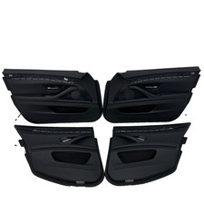 Türverkleidung BMW 5er F10 F11 VFL Verkleidung Türblende Leder Dakota Schwarz