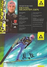 Autogramm Michael Neumayer Skispringer Skisprung Silber Olympia 2010 Team 39 xyz