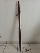 Jalousie Rollo weiße aluminium Leiste roter Stoffjalousie zum klemmen nie benutz