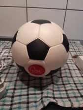 Fußball Lampe 1. FCN -table lamp heico  80er Jahre .Kunststoff. Hoch 19