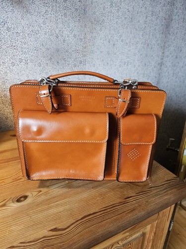 Handtasche echtleder braun aus - braun,