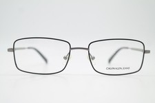 Brille Calvin Klein CKJ19108 Schwarz Silber Grau Eckig Brillengestell Neu