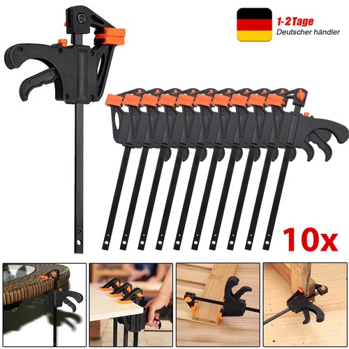 10er set einhandzwinge - set,