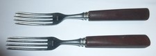 2 Teile Gabel altes Besteck