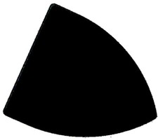 Lego 2 Stück Ritterschild schwarz 3846 Ritter Schild Schilder Ritterschilder