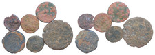 Lot 6x griechische AE Münzen D=14-25mm