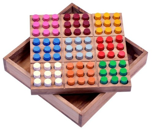 Farb sudoku denkspiel mit - denkspiel,
