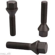 8 10 16 20 SCHWARZ Radschrauben Radbolzen Kegelbund Kegel M14x1,5 versch. Längen