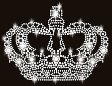 XL STRASSSTEINE KRONE